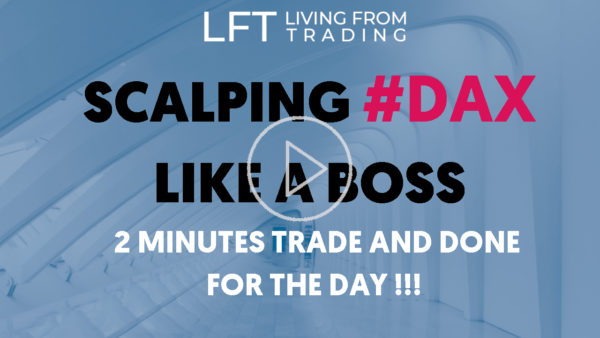 Scalping DAX Like a Boss: 2 minutes trading and done for the day!!!